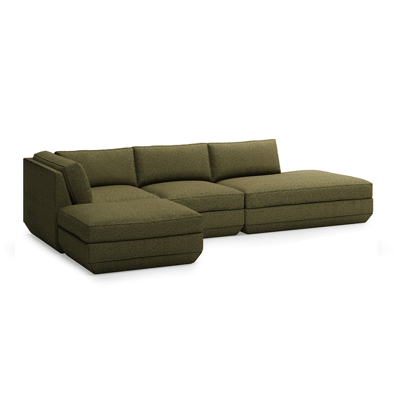 media image for podium modular 4 piece lounge sectional b by gus modern 10 29