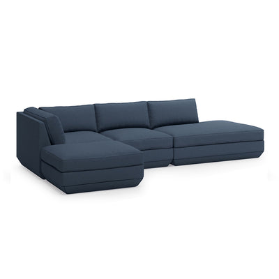 product image for podium modular 4 piece lounge sectional b by gus modern 14 36