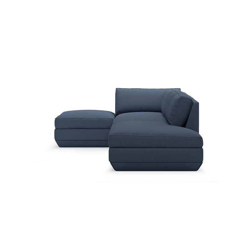 media image for podium modular 4 piece lounge sectional b by gus modern 15 252
