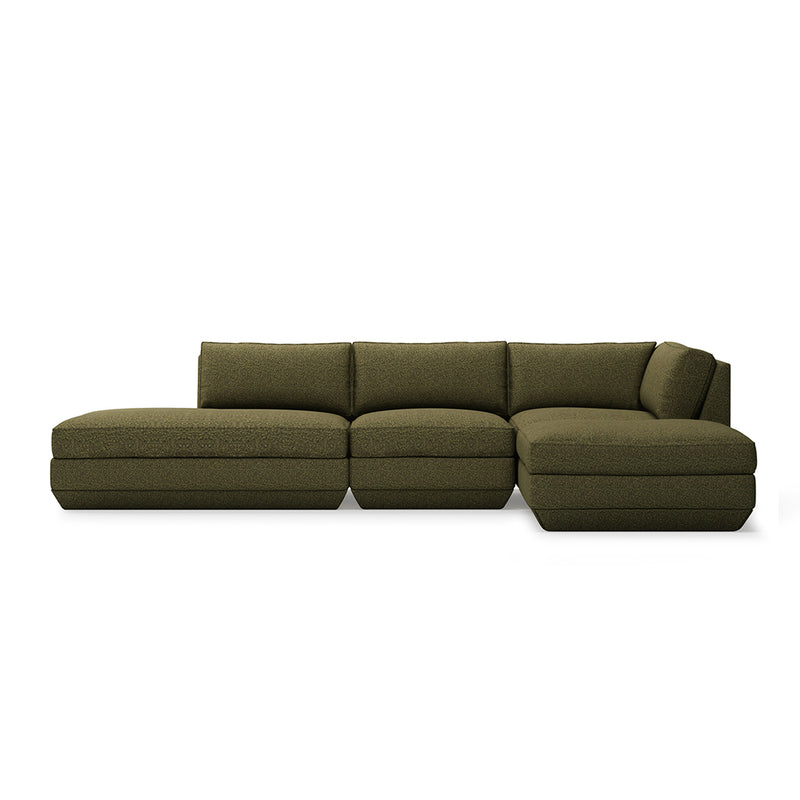 media image for podium modular 4 piece lounge sectional b by gus modern 25 214