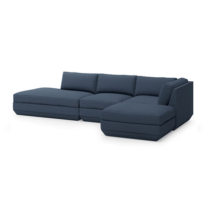 product image for podium modular 4 piece lounge sectional b by gus modern 30 44