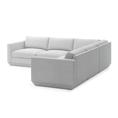product image for podium modular 5 piece corner sectional by gus modern 2 58
