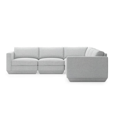 product image for podium modular 5 piece corner sectional by gus modern 1 40