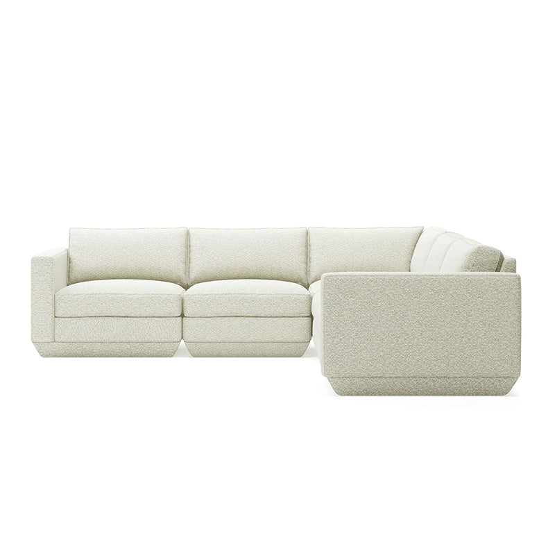 media image for podium modular 5 piece corner sectional by gus modern 5 27