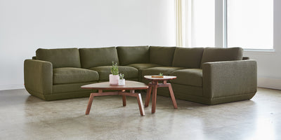 product image for podium modular 5 piece corner sectional by gus modern 17 1