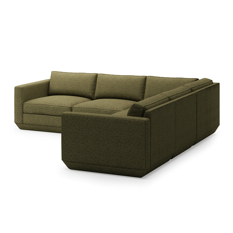 media image for podium modular 5 piece corner sectional by gus modern 10 226