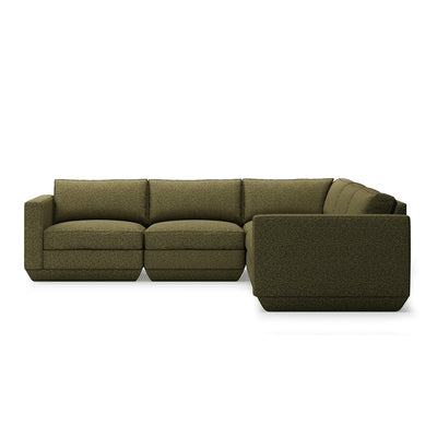 product image for podium modular 5 piece corner sectional by gus modern 9 70