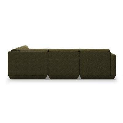 product image for podium modular 5 piece corner sectional by gus modern 12 23