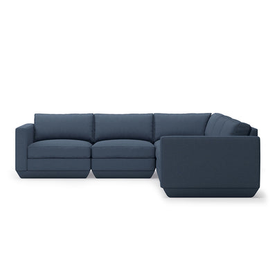 product image for podium modular 5 piece corner sectional by gus modern 13 13