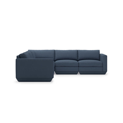 product image for podium modular 5 piece corner sectional by gus modern 15 28