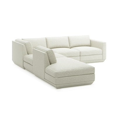product image for podium modular 5 piece seating group a by gus modern 6 20
