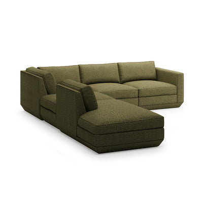 product image for podium modular 5 piece seating group a by gus modern 10 37
