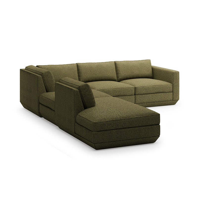 media image for podium modular 5 piece seating group a by gus modern 10 294