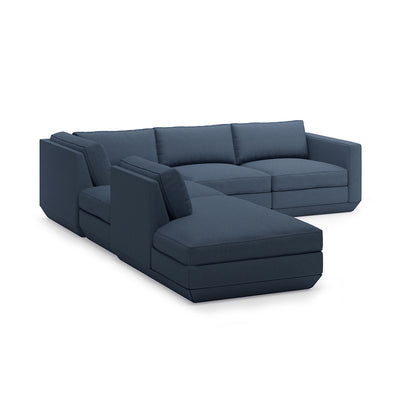 product image for podium modular 5 piece seating group a by gus modern 14 11