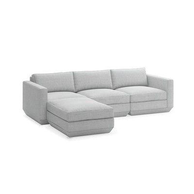 product image for podium modular 2 piece sectional by gus modern 1 28