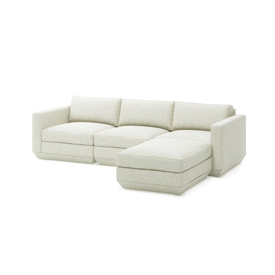 product image for podium modular 2 piece sectional by gus modern 4 96