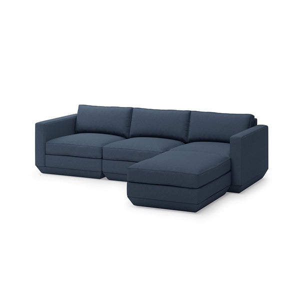 media image for podium modular 2 piece sectional by gus modern 8 22