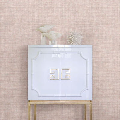 product image for Poise Linen Wallpaper in Pink from the Celadon Collection by Brewster Home Fashions 6