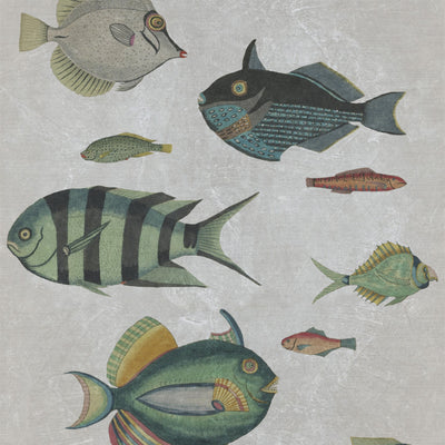 product image of Poissons Grey Wallpaper from Collection II by Mind the Gap 583