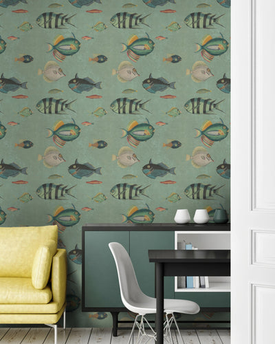 product image for Poissons Wallpaper from Collection II by Mind the Gap 9