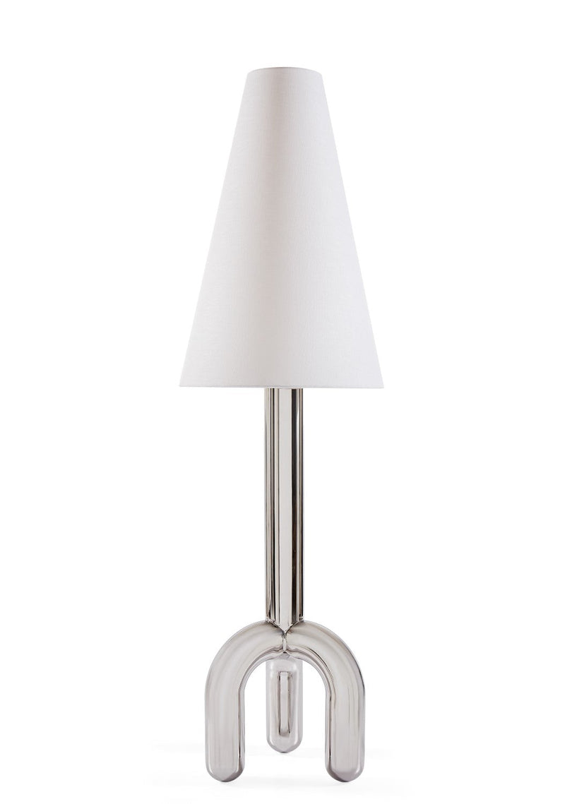 media image for Pompidou Oyster Nickel Floor Lamp By Jonathan Adler Ja 32779 1 219