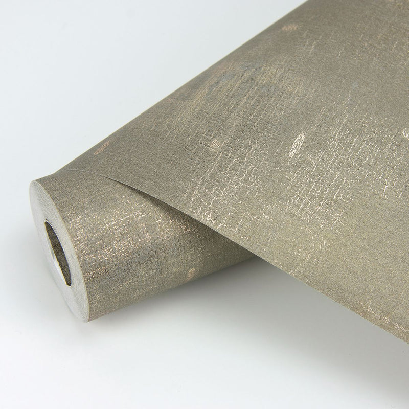 media image for Portia Distressed Texture Wallpaper in Gold from the Polished Collection by Brewster Home Fashions 21