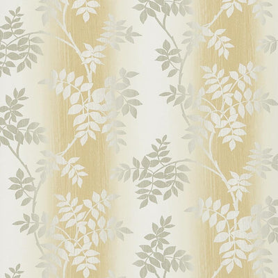 product image of Posingford Wallpaper in Yellow and Grey from the Ashdown Collection by Nina Campbell for Osborne & Little 582