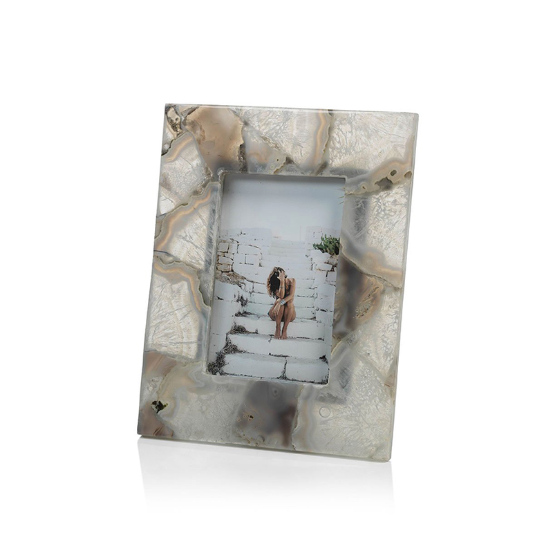 media image for Preto Agate Photo Frame by Panorama City 292