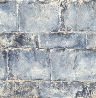 product image of Provence Wallpaper in Blue and Grey from the Solaris Collection by Mayflower Wallpaper 567