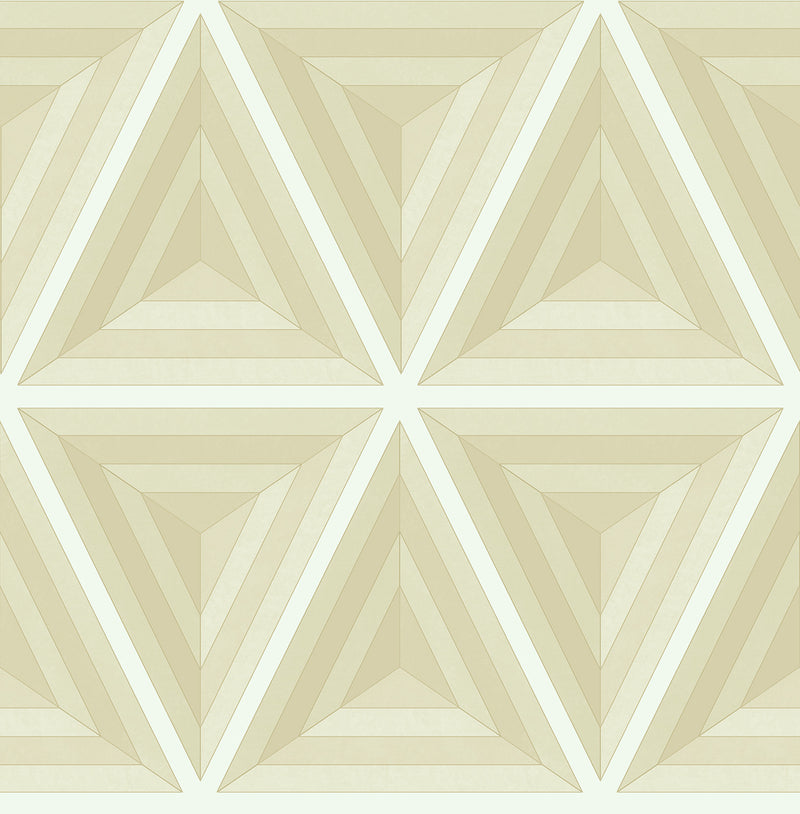 media image for sample pyramid wallpaper in cream from the watercolor florals collection by mayflower wallpaper 1 299