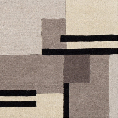 product image for Queens QUN-2304 Hand Tufted Rug in Cream & Medium Grey by Surya 94