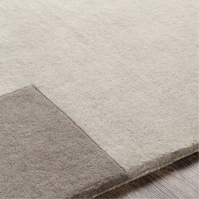 product image for Queens QUN-2304 Hand Tufted Rug in Cream & Medium Grey by Surya 42