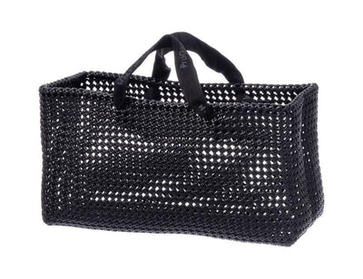 product image of plastic straw bag black design by puebco 1 595