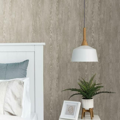product image for Quarter Sawn Wood Wallpaper in Brown from the Simply Farmhouse Collection by York Wallcoverings 73