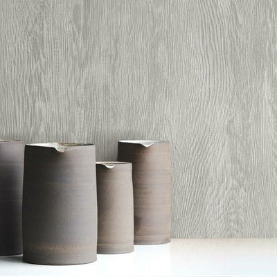 product image for Quarter Sawn Wood Wallpaper in Grey from the Simply Farmhouse Collection by York Wallcoverings 54