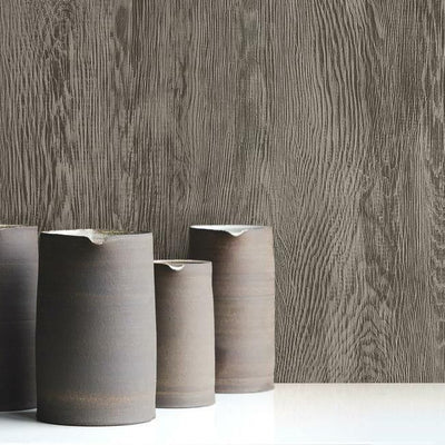 product image for Quarter Sawn Wood Wallpaper in Mink from the Simply Farmhouse Collection by York Wallcoverings 26