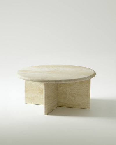 product image for plinth small circular marble coffee table csl3312 slm 5 47