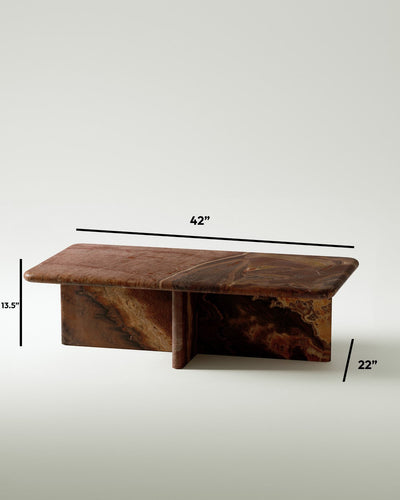 product image for plinth small rectangular marble coffee table csl4212s slm 20 85