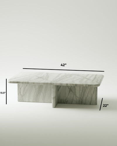 product image for plinth small rectangular marble coffee table csl4212s slm 16 27