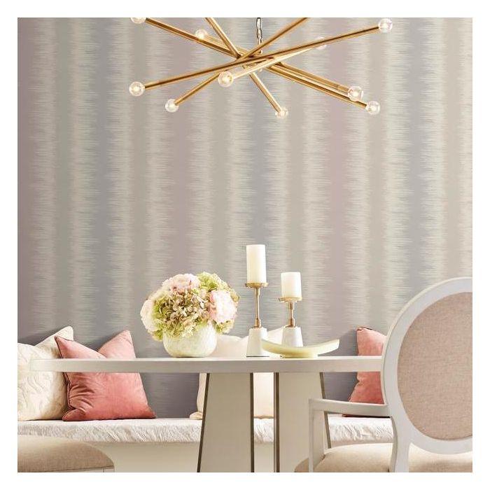 media image for Quill Stripe Wallpaper from the Botanical Dreams Collection by Candice Olson for York Wallcoverings 281
