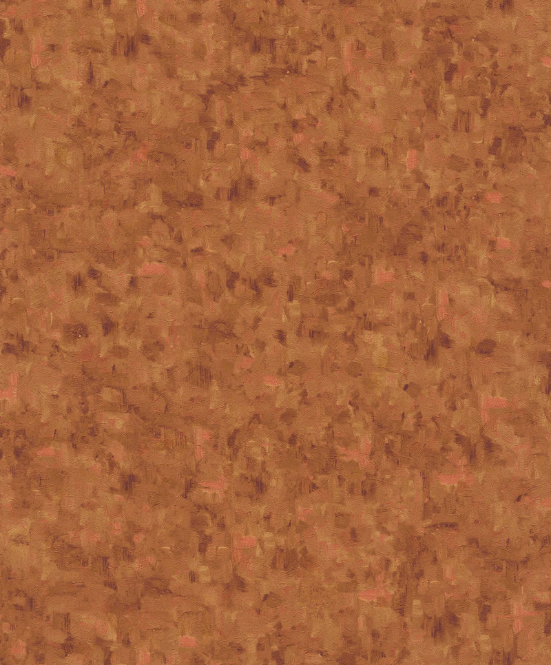media image for Textured Paint Burnt Caramel and Orange Multi Wallpaper by Walls Republic 280