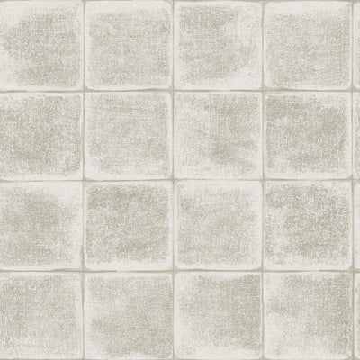 product image of Textured Tile Taupe Wallpaper by Walls Republic 563