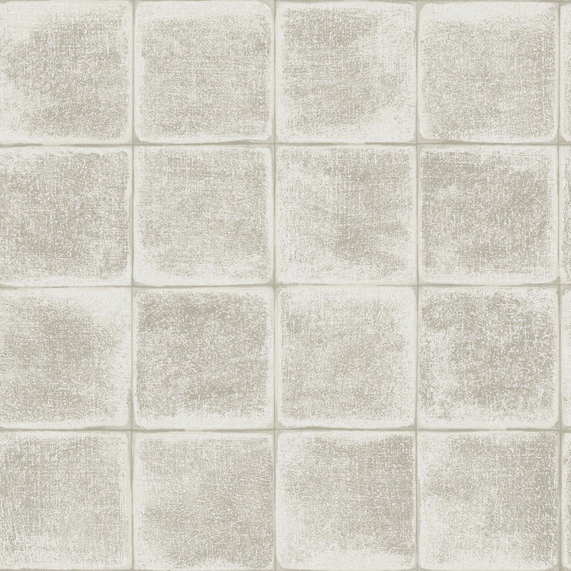 media image for Textured Tile Taupe Wallpaper by Walls Republic 216