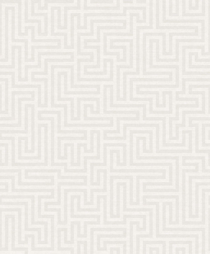 media image for Maze White Wallpaper by Walls Republic 253