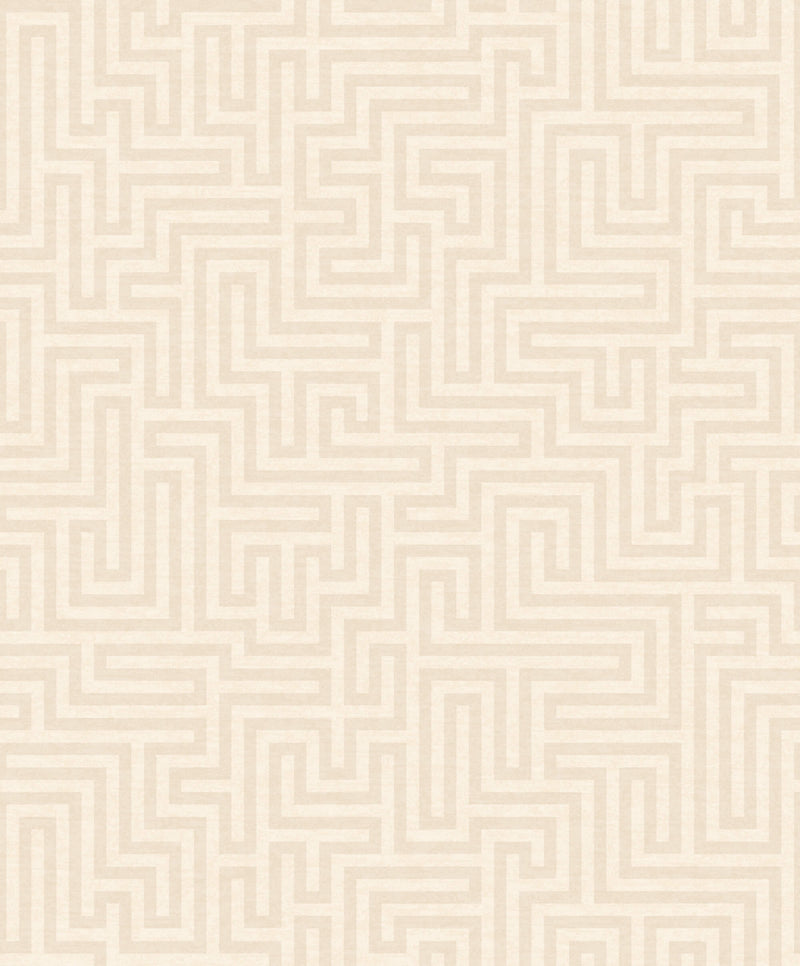 media image for Maze Cream Wallpaper by Walls Republic 215