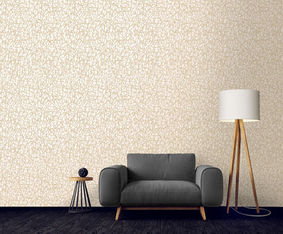 product image for Web Cream Metallic Wallpaper by Walls Republic 26