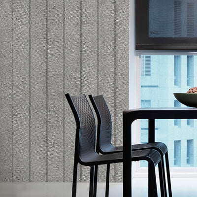 product image for Reptile Skin Stripe Grey Faux Wallpaper by Walls Republic 38