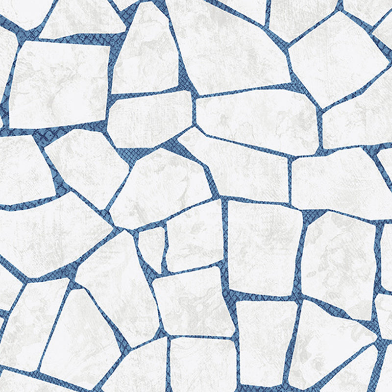 media image for Broken Pieces White and Blue Wallpaper by Walls Republic 288