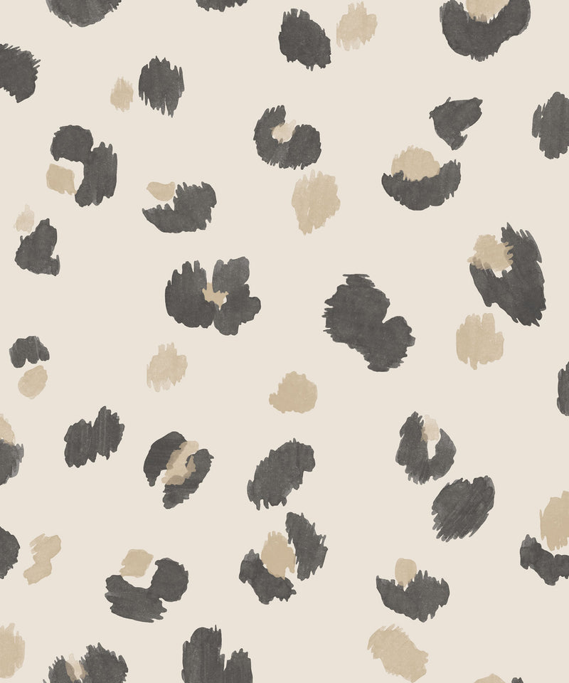 media image for Painted Leopard Cream Wallpaper by Walls Republic 248