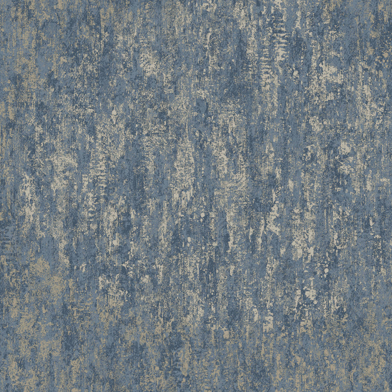 media image for Weathered Metallic Navy Wallpaper by Walls Republic 235